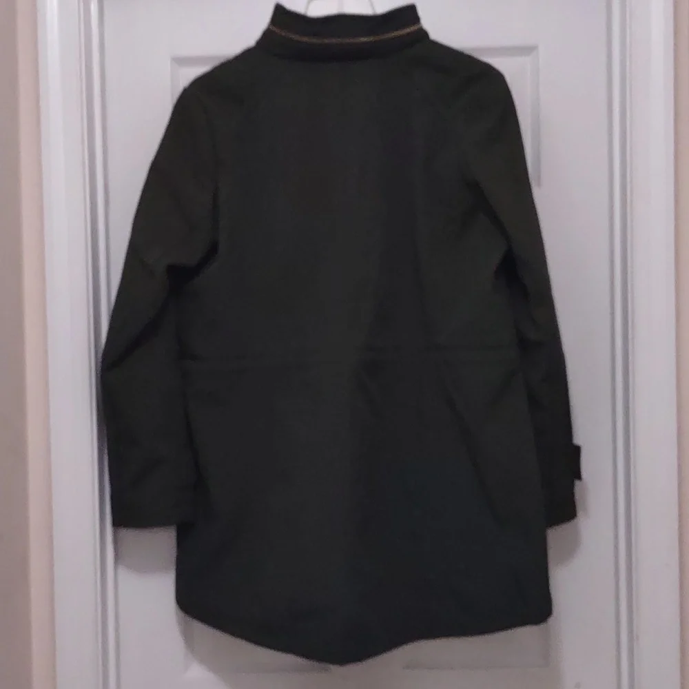 Dennis by Dennis Basso Dark Green Jacket Size L - Picture 4 of 8